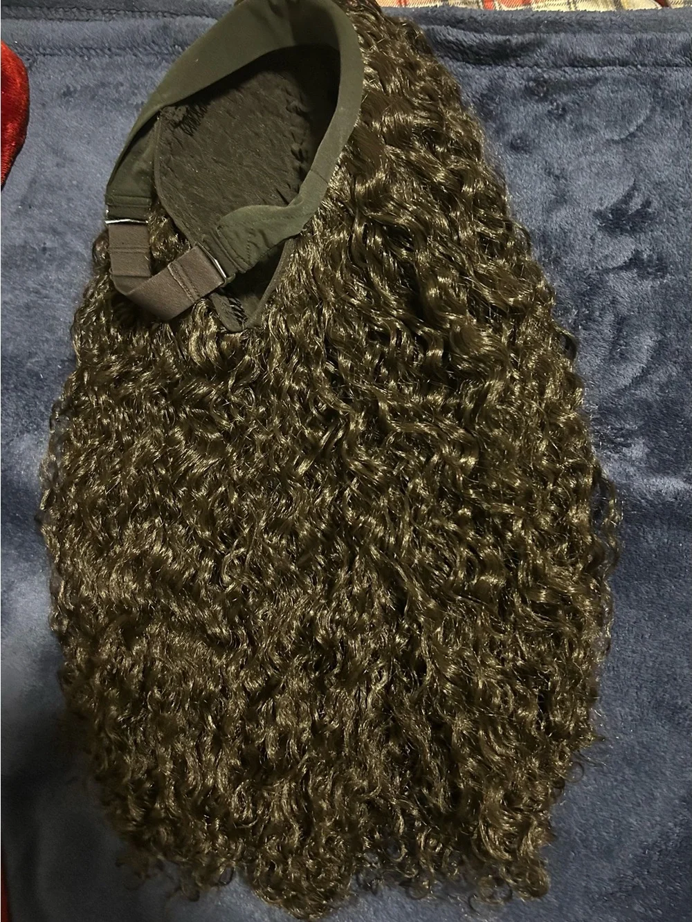 Curly Headband Wig for Women in Natural Black - Effortless Style